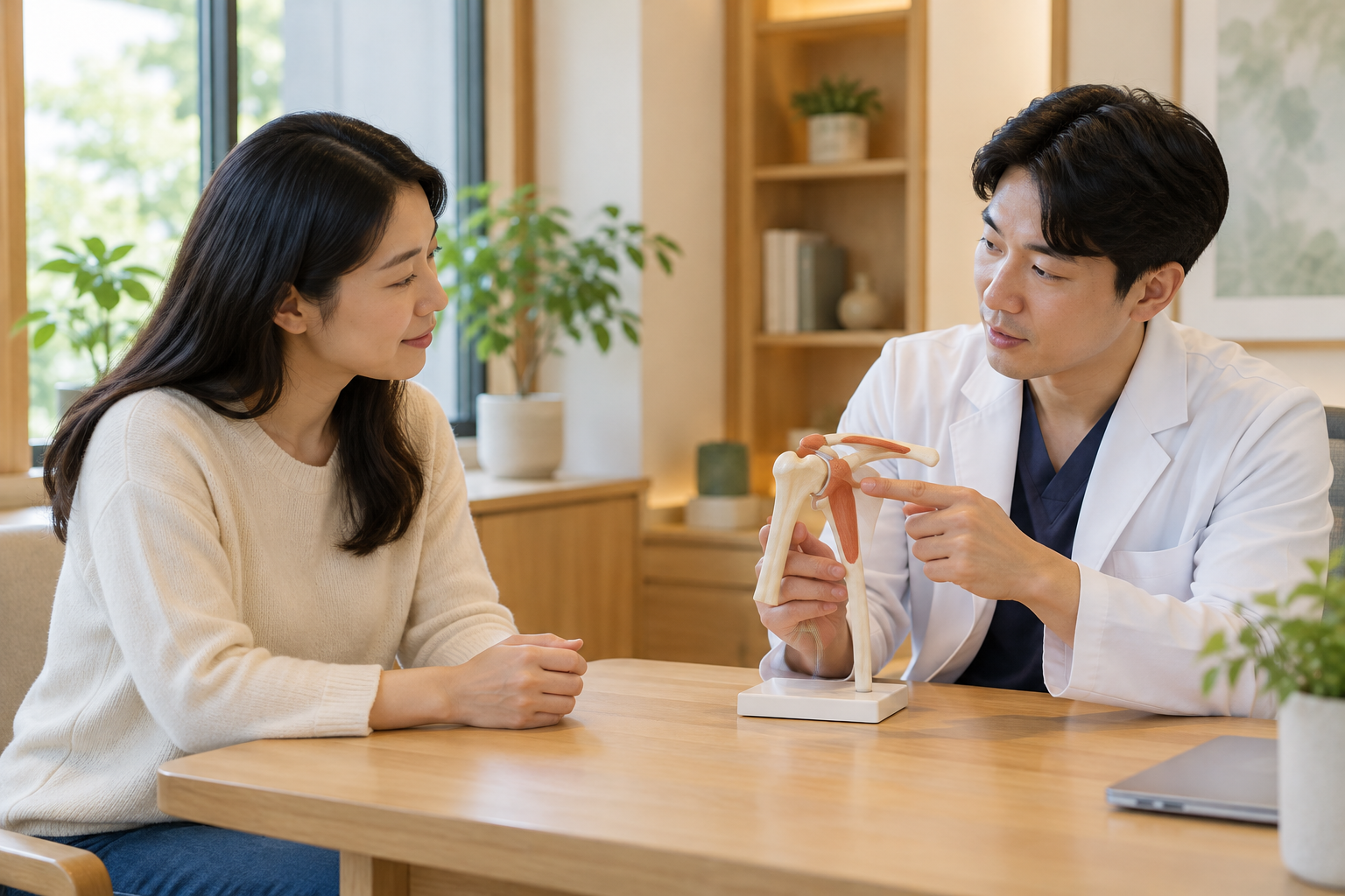 포항 어깨통증 한의원 — 어깨 상담에 관한 AI 설명용 이미지